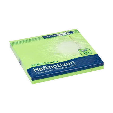 Haftnotizen 75x75 mm neon