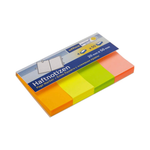 Pagemarker 20x50 mm pastell