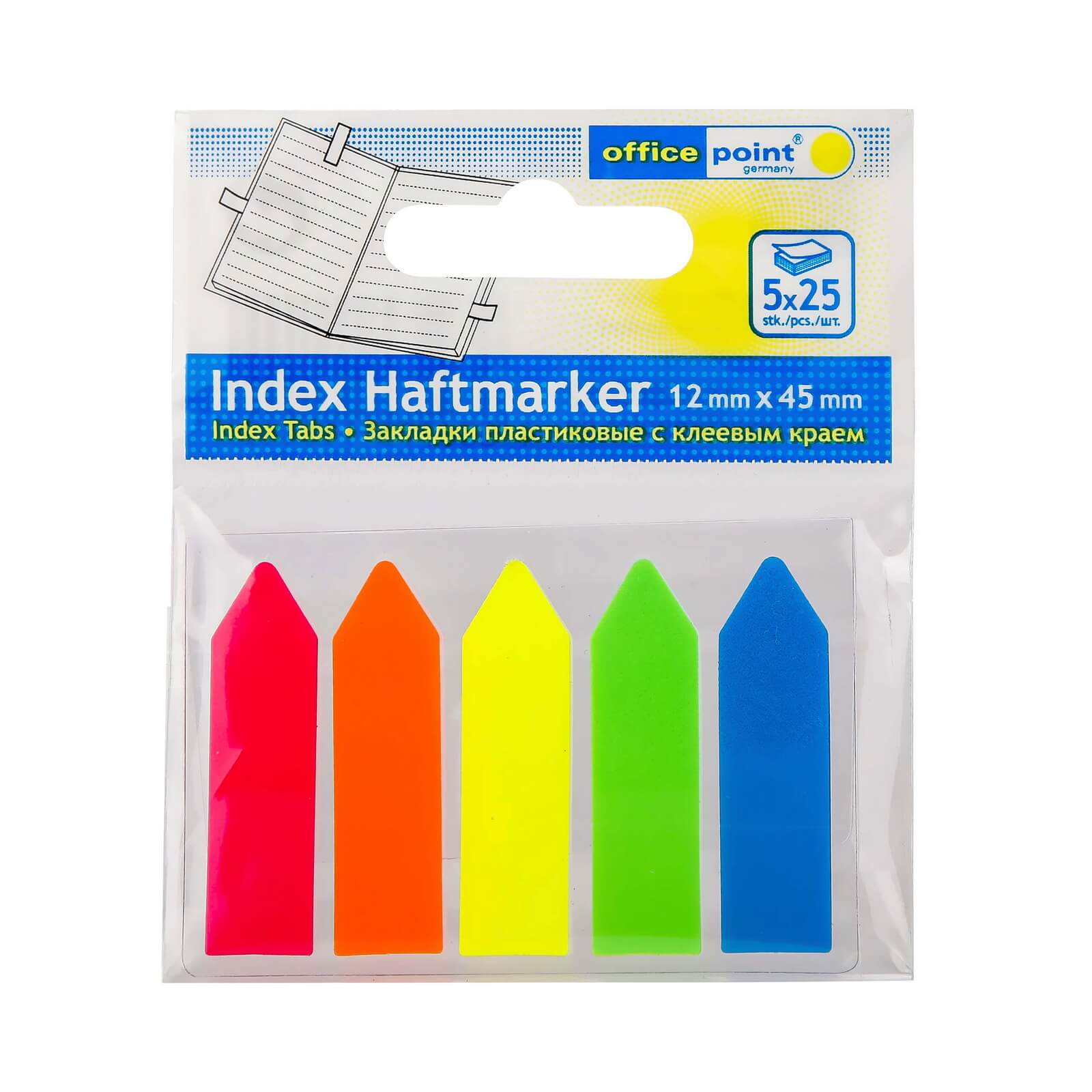 Indexmarker Pfeile von MAG Office in der Farbe NEON