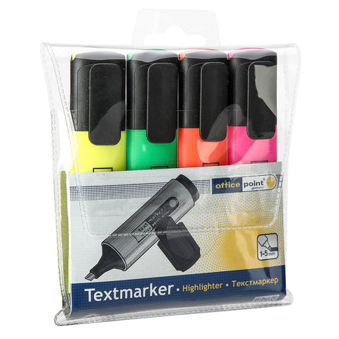 Textmarker 2-5 mm | 4er Set