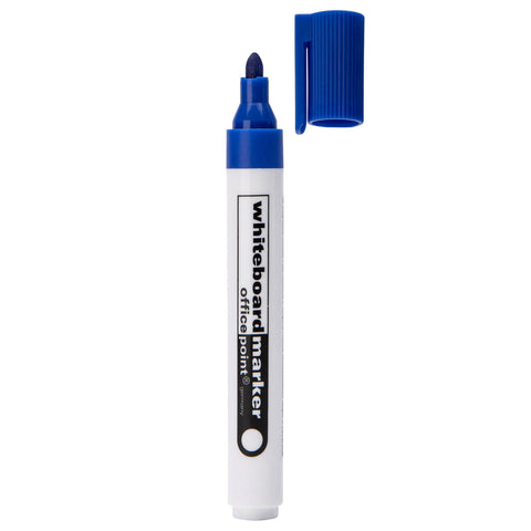 Produktabbildung Whiteboard-Marker mit Kappe blau