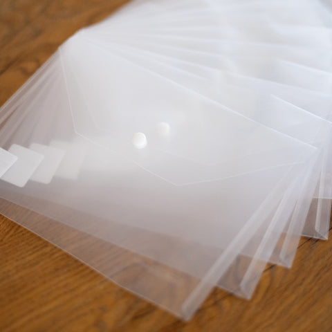 Dokumententasche A4 Druckknopf