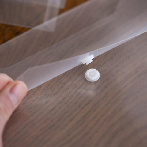 Dokumententasche A4 Druckknopf