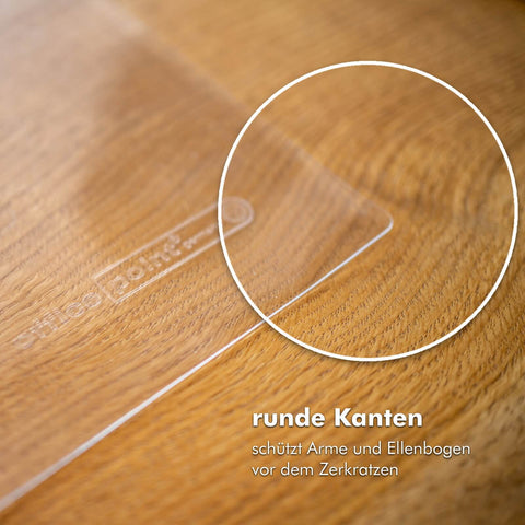 Schreibtischunterlage 50x70 cm transparent